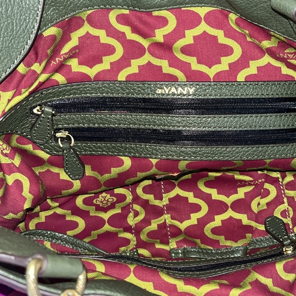 Oryany Selena Shoulder / Crossbody bag chain strap details  Dark sage green/gold - Picture 17 of 17